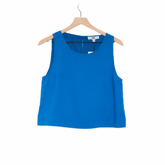 Jack by BB Dakota Tops - Jack by BB Dakota Blue Sleeveless Top S